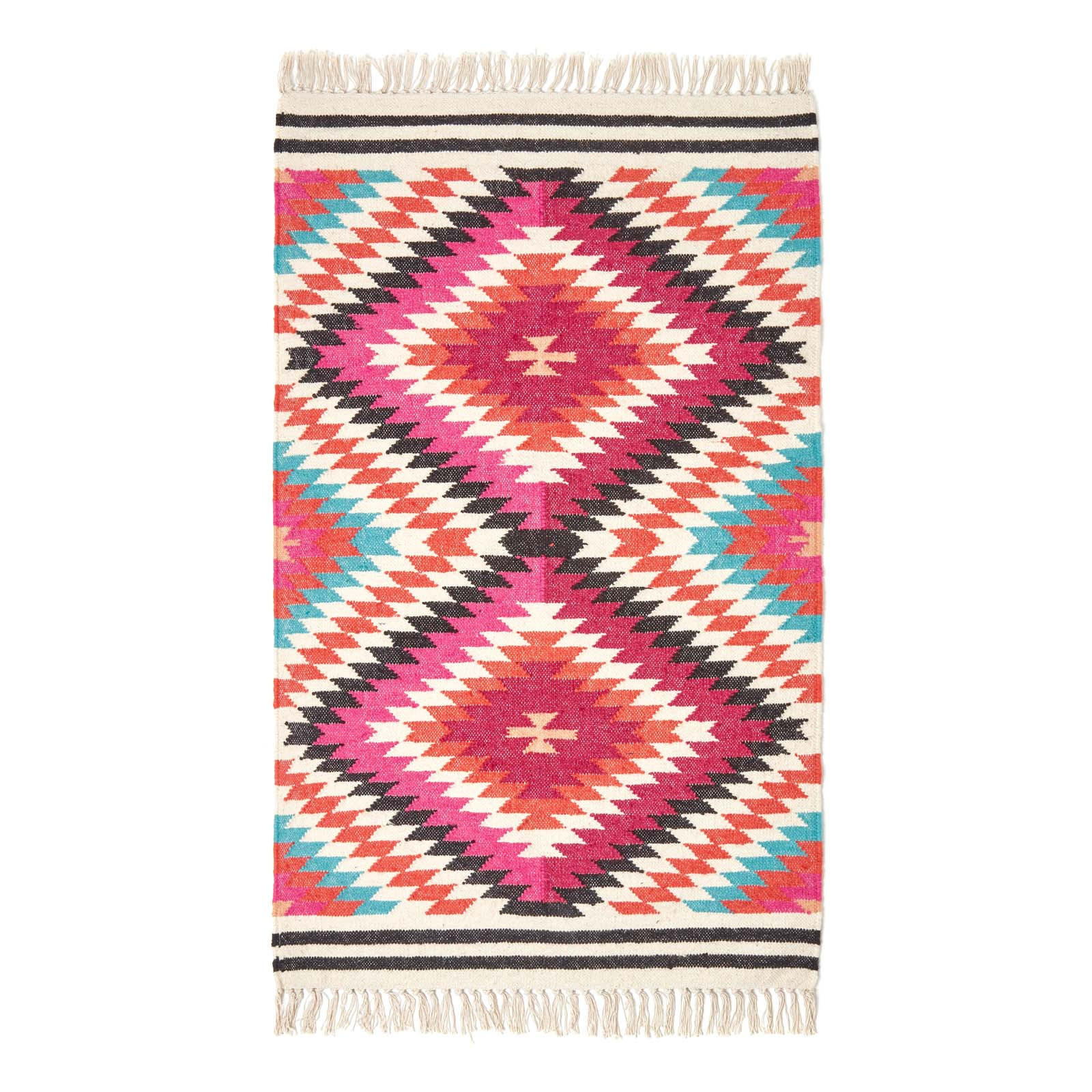 KELIM-TEPPICH Manila handgewebt 120/170 cm - Multicolor, Textil (120/170cm) - Homescapes