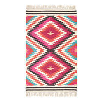 KELIM-TEPPICH Manila handgewebt 160/230 cm - Multicolor, Textil (160/230cm) - Homescapes