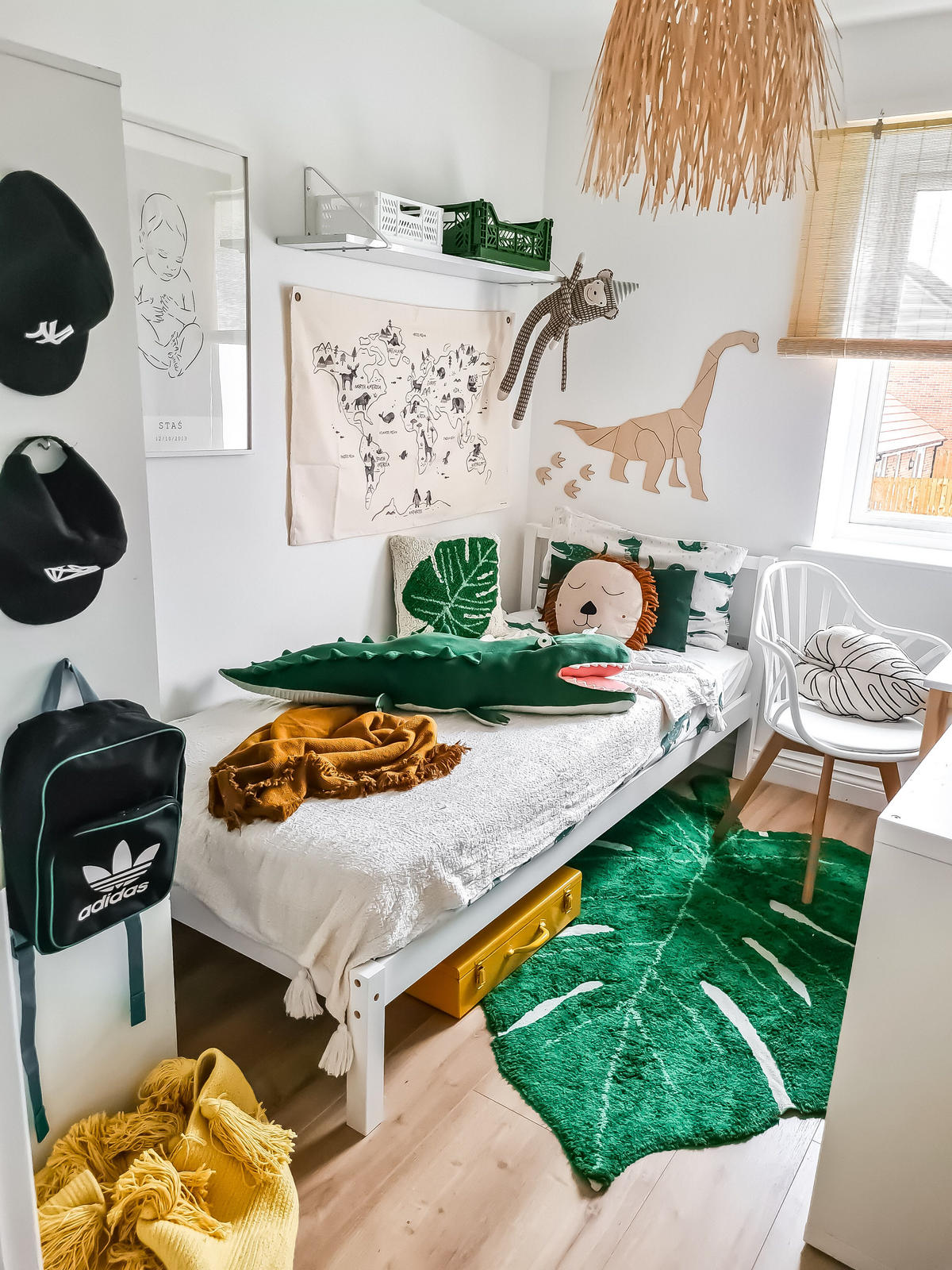 BETT mit Lattenrost 90/200 cm Weiß Vannes - Weiß, Holz (90/200cm) - Beliani