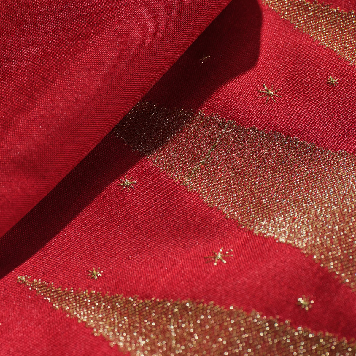 TISCHDECKE Navario - Rot, Textil (220/150/1cm) - home&you