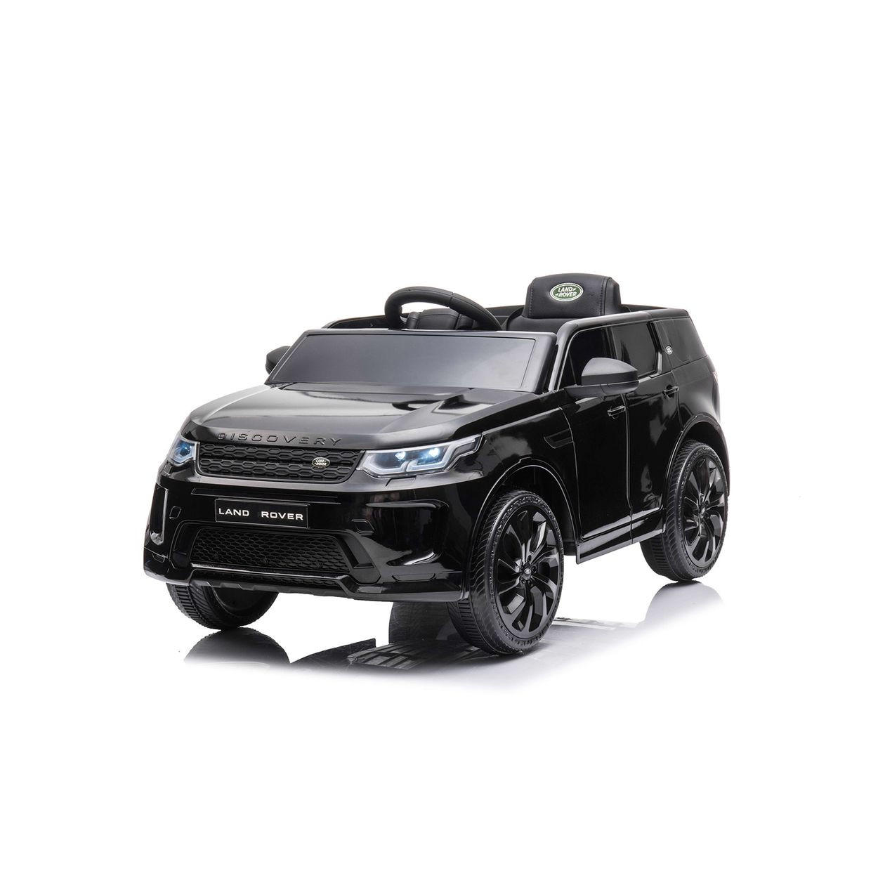 ELEKTROAUTO Land Rover schwarz Discovery SUV Fernbedienung, EVA-Reifen - Schwarz, Kunststoff (108/65/51cm) - Chipolino