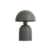 TISCHLAMPE Boaz Grün 21/21/30 cm - Grün, Metall (21/21/30cm) - Leitmotiv