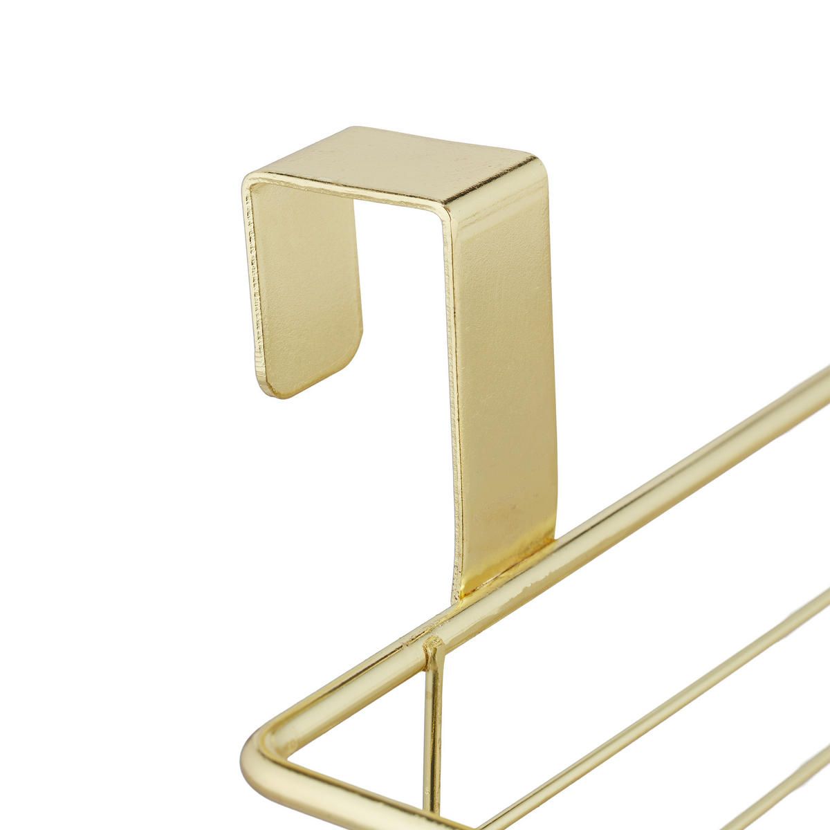 EINHÄNGEKORB - Goldfarben, Metall (31/18/17cm) - Relaxdays