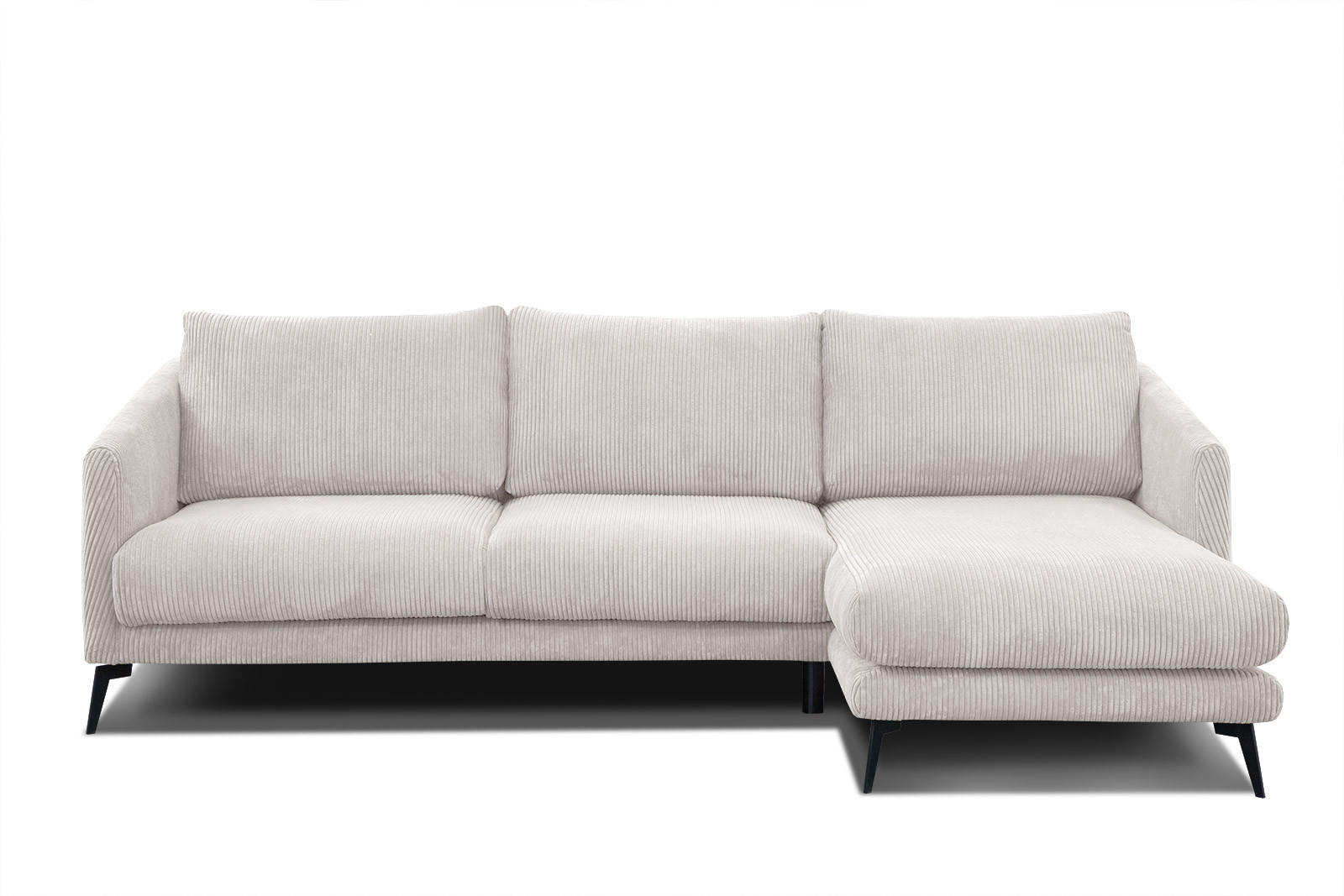 Wozimo Ecksofa Weiß 255x156 cm