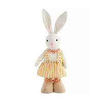 OSTERDEKO Rabittia - Multicolor, Textil (16/55/10cm) - home&you