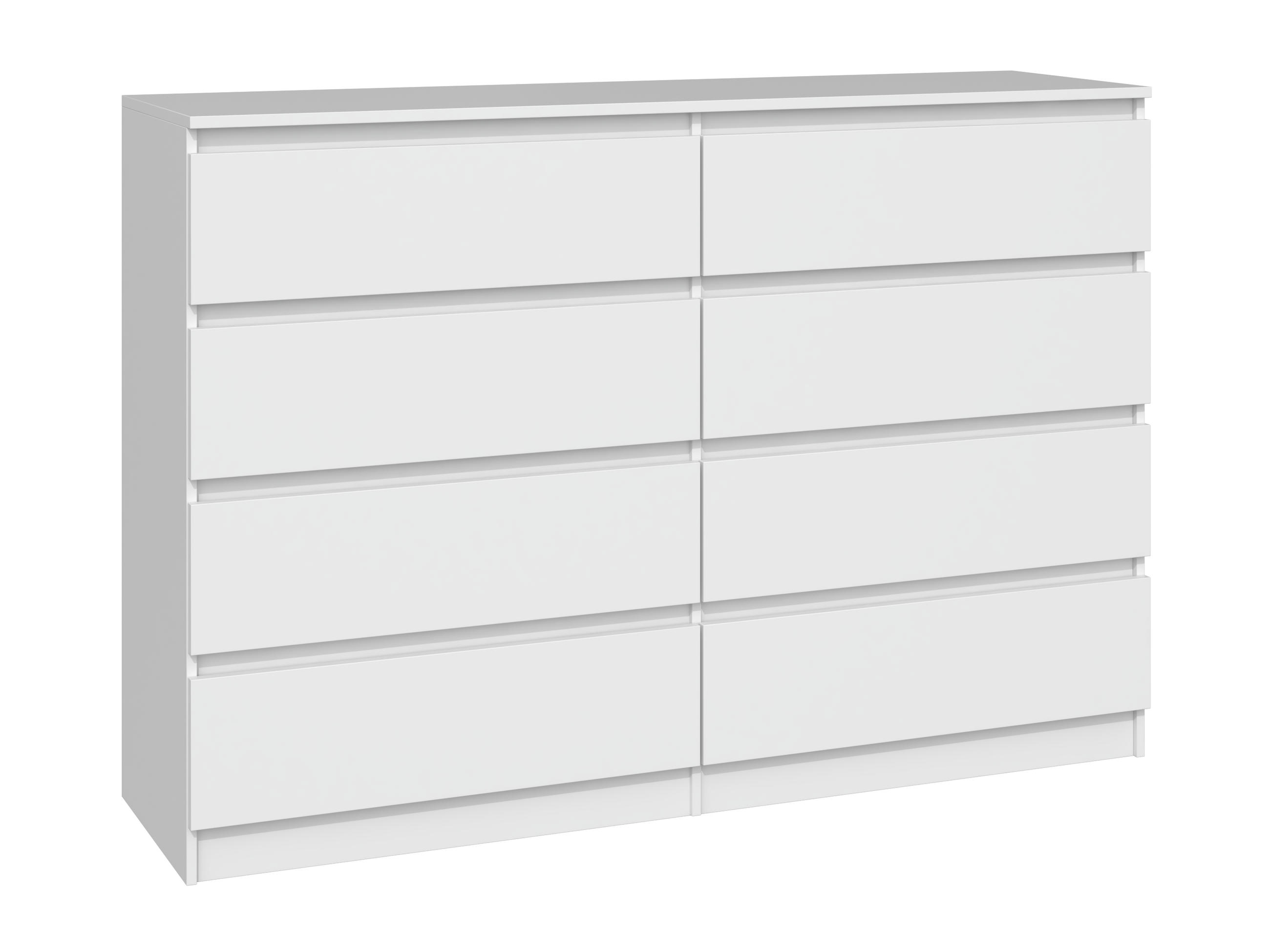CDF Kommode Weiß 138x97x40 cm