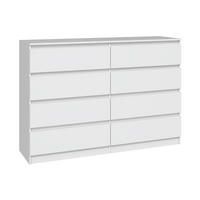 KOMMODE MALWA M8 140 - WEISS - Weiß, Holzwerkstoff (138/97/40cm) - CDF