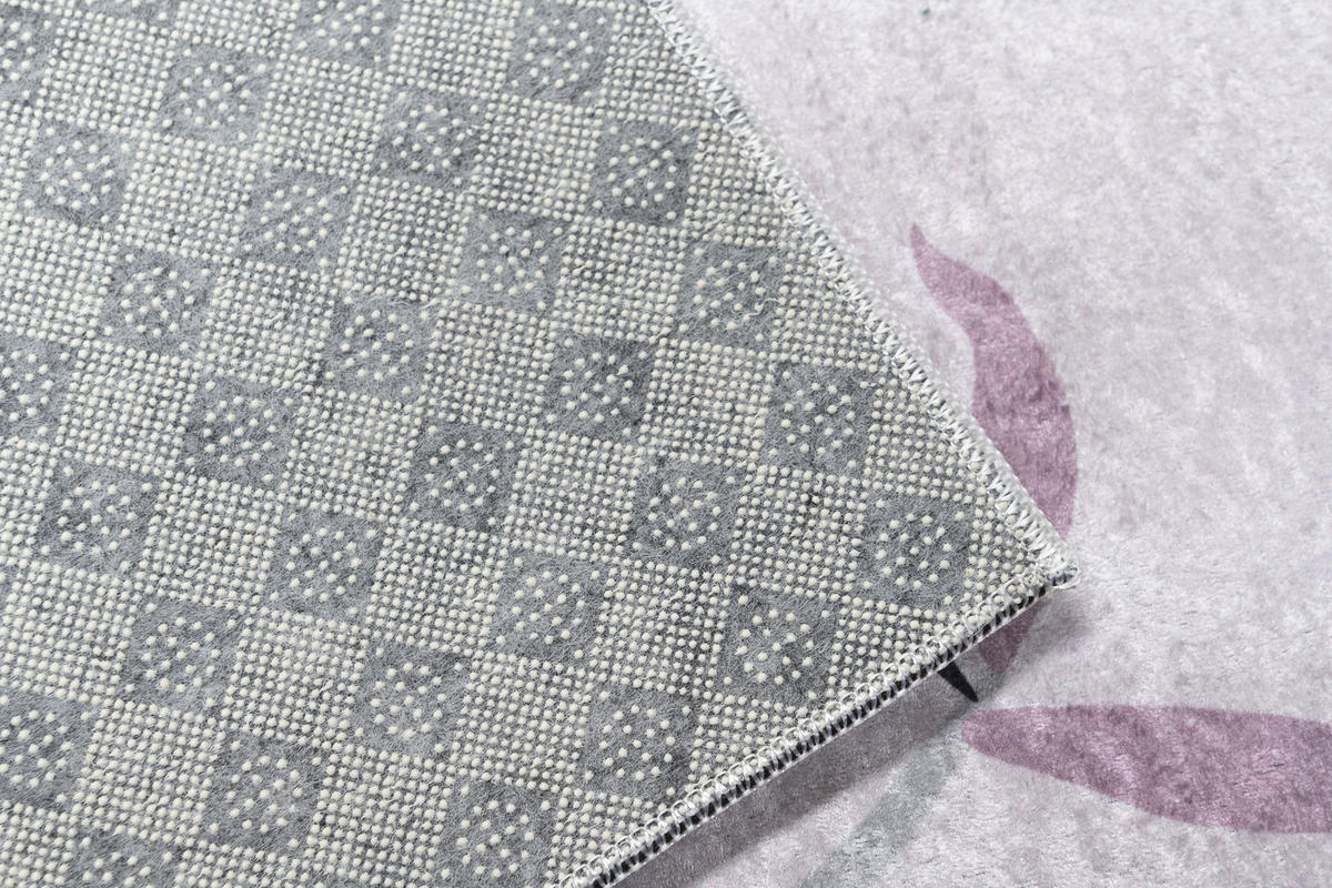 TEPPICH EMMA Grau 160/230 cm - Grau, Kunststoff (160/230cm) - Tapiso