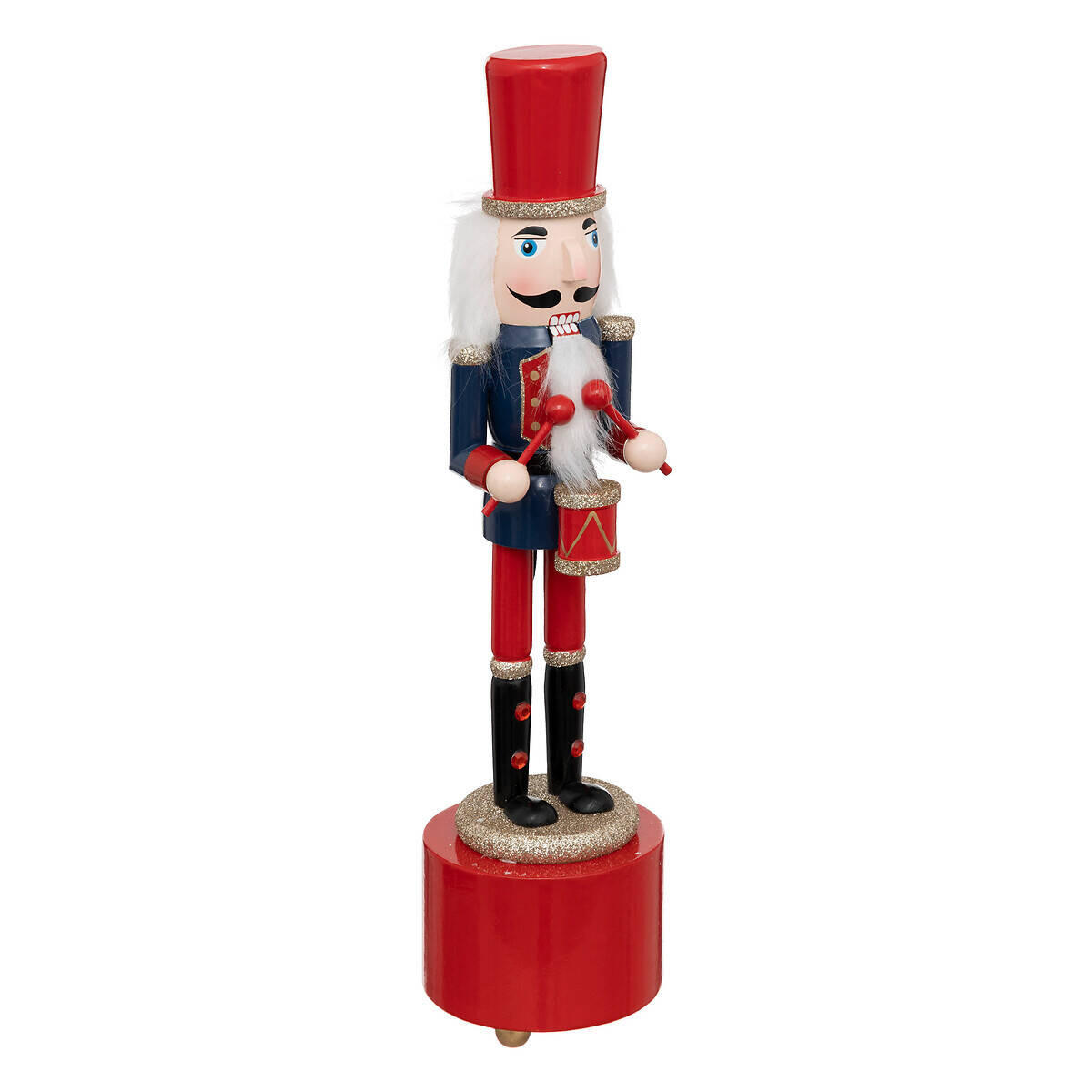 NUSSKNACKER Trommel 30 cm - Multicolor, Holz (8/31.5/8cm) - Atmosphera Createur d´interieur