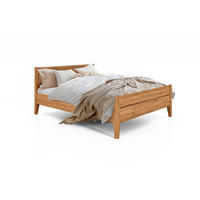 MASSIVHOLZBETT ELIAS 8 200x210 Wildeiche - Alteiche, Holz (200/210cm) - byoak