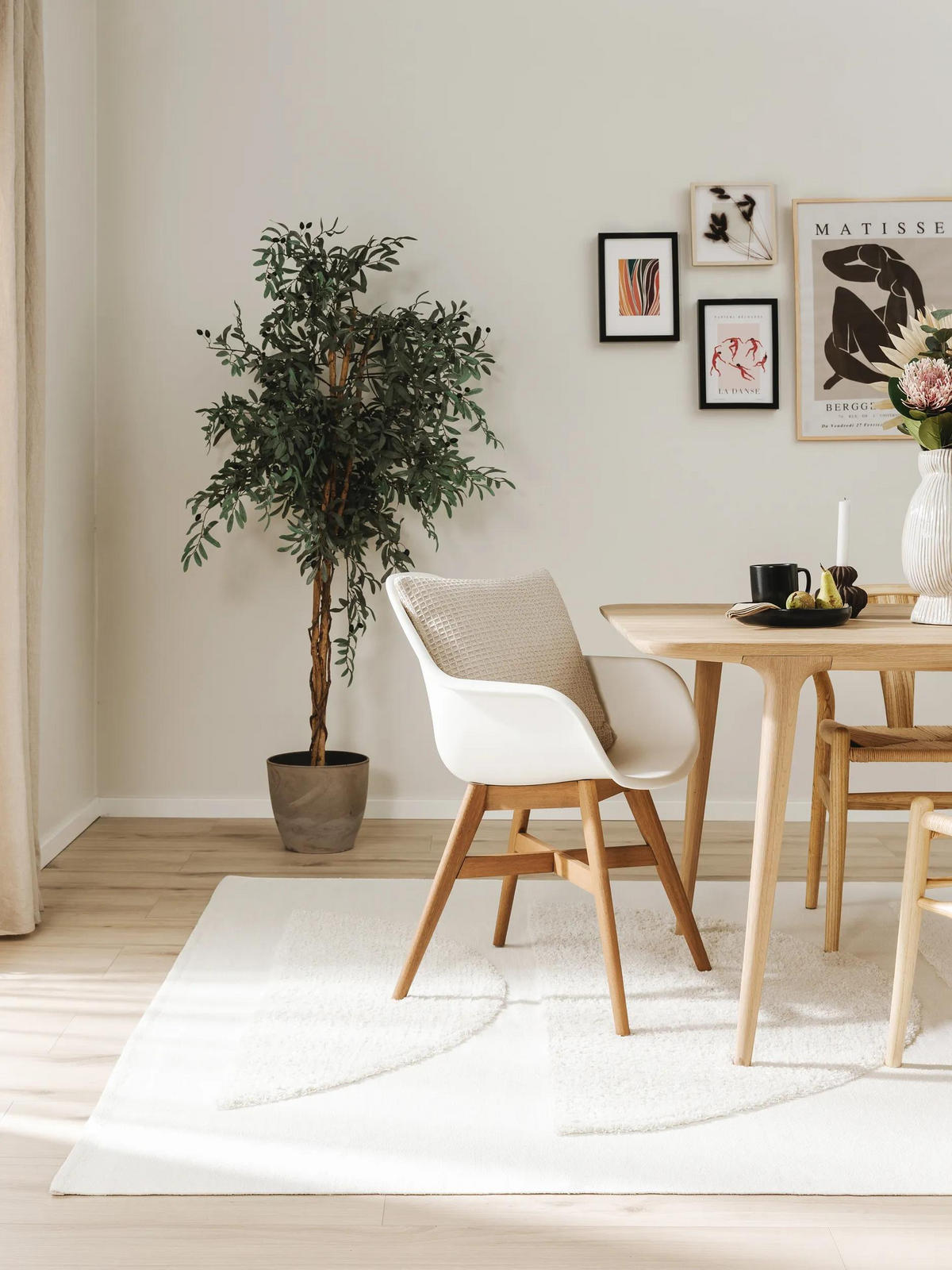 BAUMWOLLTEPPICH Isla Cream 160x230 cm - Creme, Textil (160/230cm) - benuta Pop