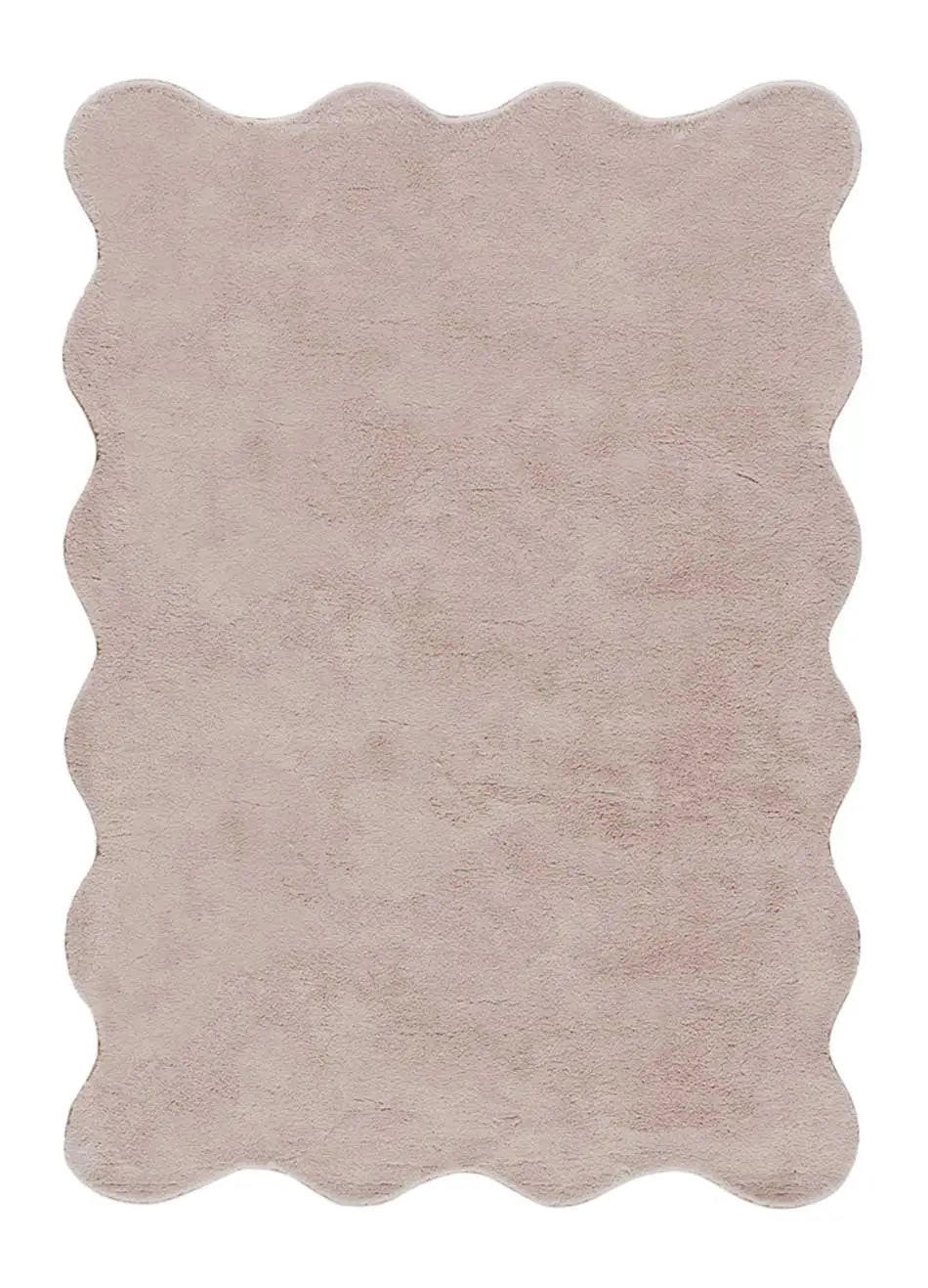 Atticgo Kurzflorteppich Weiß 200x280 cm