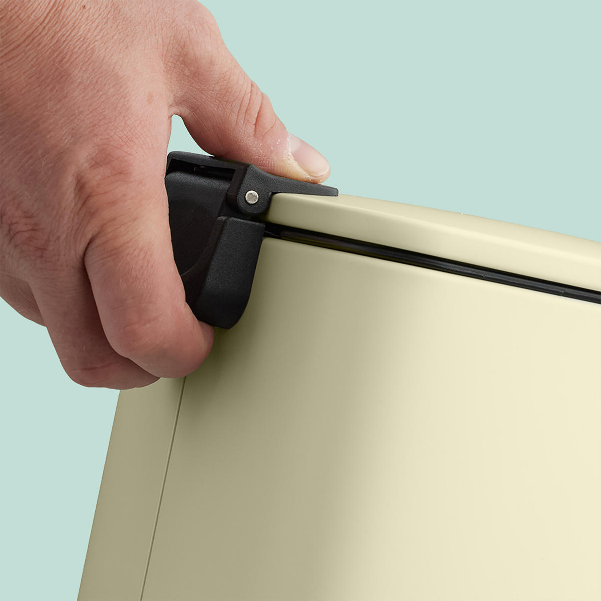 KOZMETICKÝ kôš - béžová, kov/plast (20/33.5/23.5cm) - Relaxdays