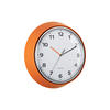 WANDUHR Modern Retro Ø34 cm - Orange, Metall (34/1/34cm) - Karlsson