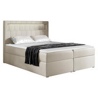 BOXBETT Aspen - Beige, Holz/Textil (200/200cm) - MIRJAN24