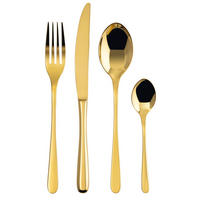 BESTECKSET Taste - Gold - 24-teilig / 6 Personen - Goldfarben, Metall - Sambonet