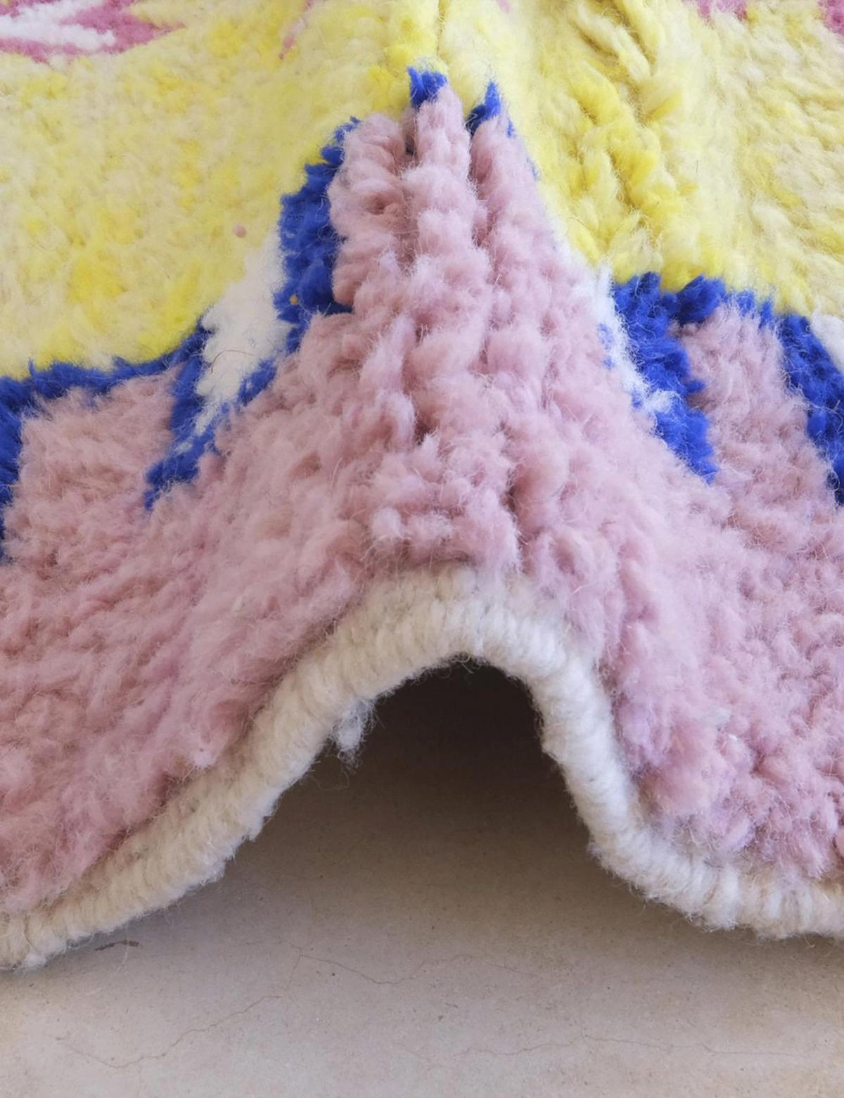 BERBERTEPPICH aus reiner Wolle 150x 216 cm - Multicolor, Naturmaterialien (150/216cm) - AFK Living