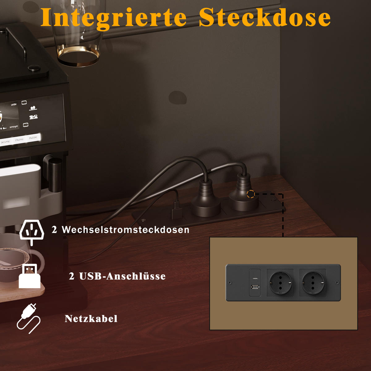 BUFFETSCHRANK Country Schwarz 120/40/170 cm - Schwarz, Holz (120/170/40cm) - PANGIVO