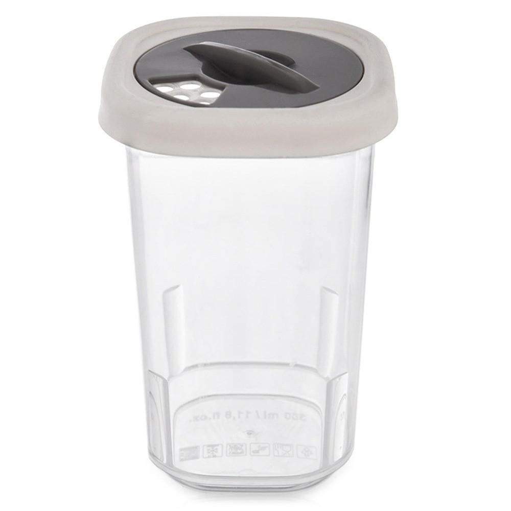 GEWÜRZBEHÄLTER Dosierdeckel 320 ml Transparent - Transparent, Kunststoff (7.2/11.5/7.2cm) - Orion 