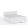 DOPPELBETT Tamiza 160x200 mit lattenrost - Weiß, Holzwerkstoff (160/200cm) - Ravio