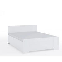DOPPELBETT Tamiza 160x200 mit lattenrost - Weiß, Holzwerkstoff (160/200cm) - Ravio