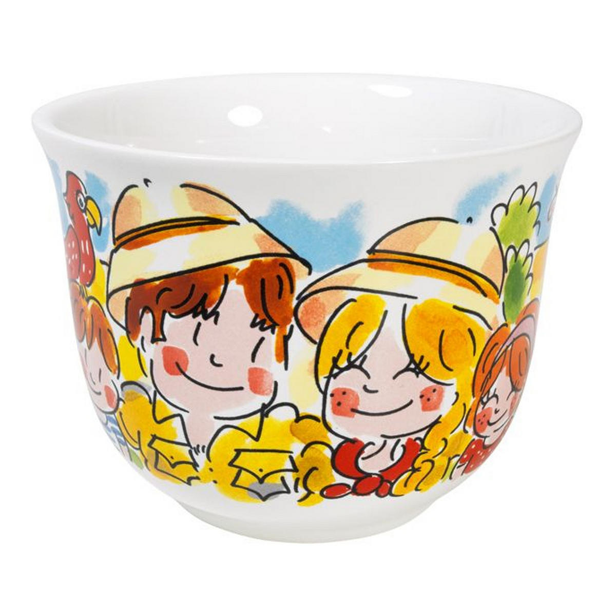 SUPPENSCHALE Beekse Bergen in Bunt - 14cm - Multicolor, Keramik (12.7/16.2/9.7cm) - Blond Amsterdam