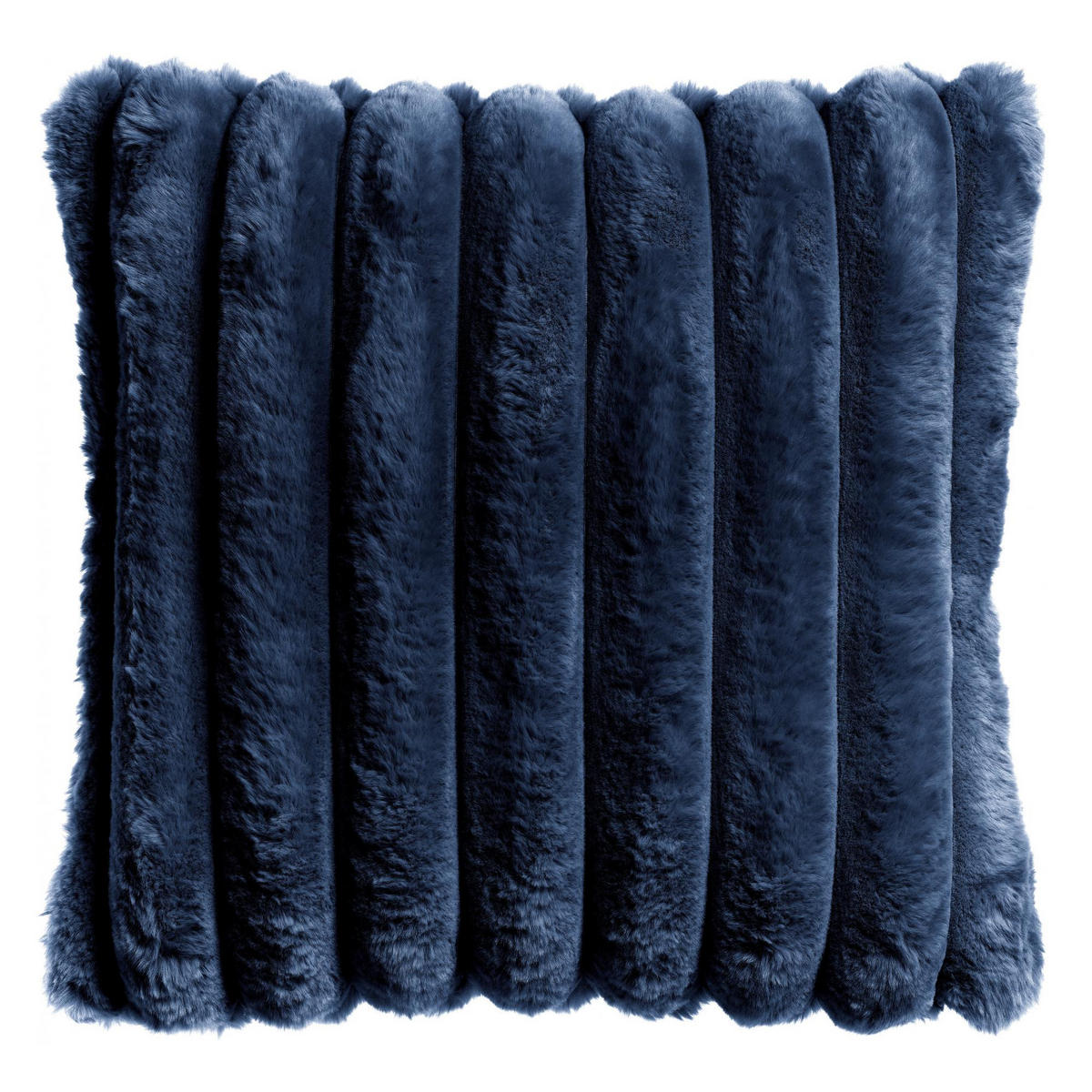 KISSEN Alice marine 45 x 45 cm - Dunkelblau, Textil (45/45cm) - Vivaraise