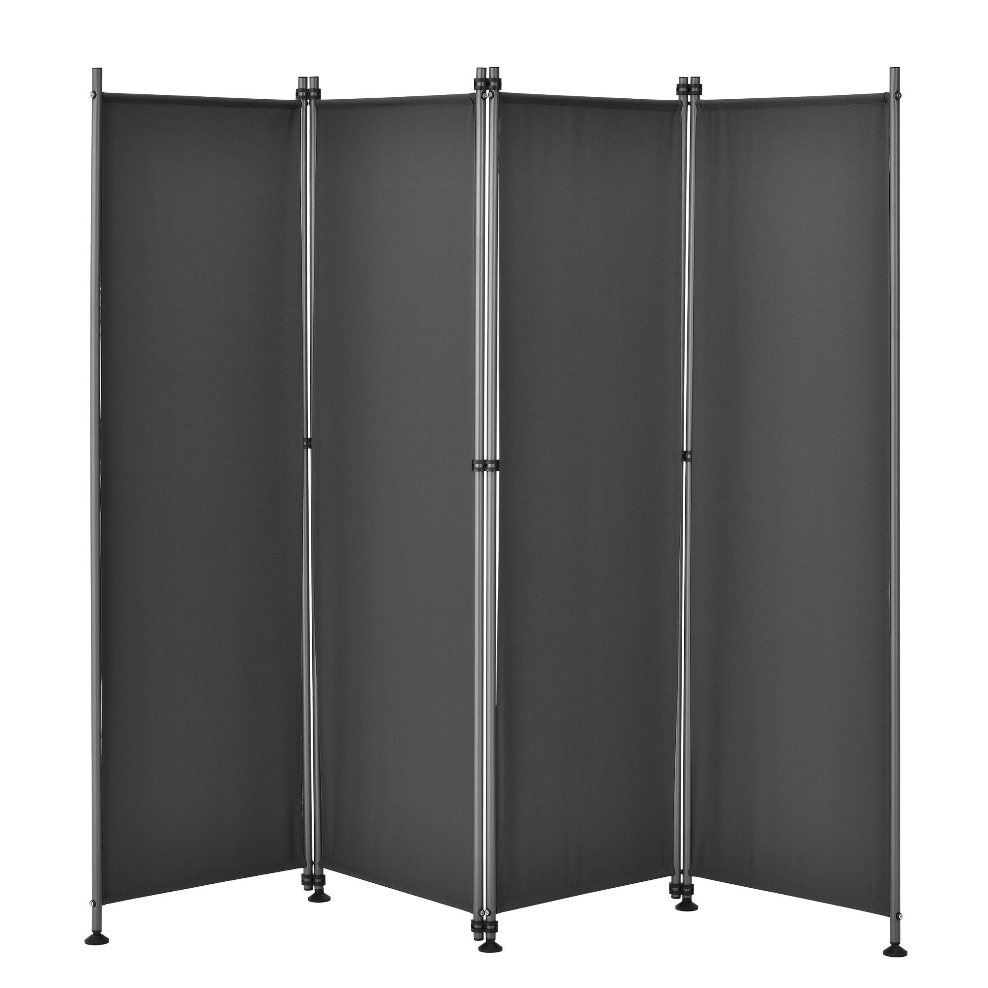 SICHTSCHUTZ Modica - Dunkelgrau, Textil/Metall (215/170cm) - pro.tec