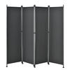 SICHTSCHUTZ Modica - Dunkelgrau, Textil/Metall (215/170cm) - pro.tec
