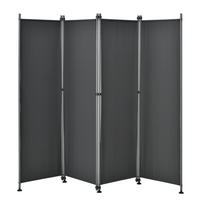 SICHTSCHUTZ Modica - Dunkelgrau, Textil/Metall (215/170cm) - pro.tec