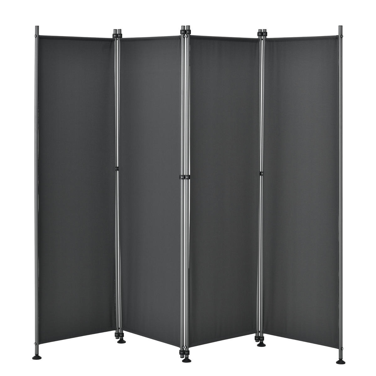 SICHTSCHUTZ Modica - Dunkelgrau, Textil/Metall (215/170cm) - pro.tec