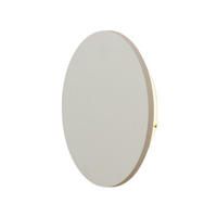WANDLEUCHTE Lunar, Weiß, 18cm, Dimmbar - Weiß, Metall (18/18/18cm) - KOSILUM