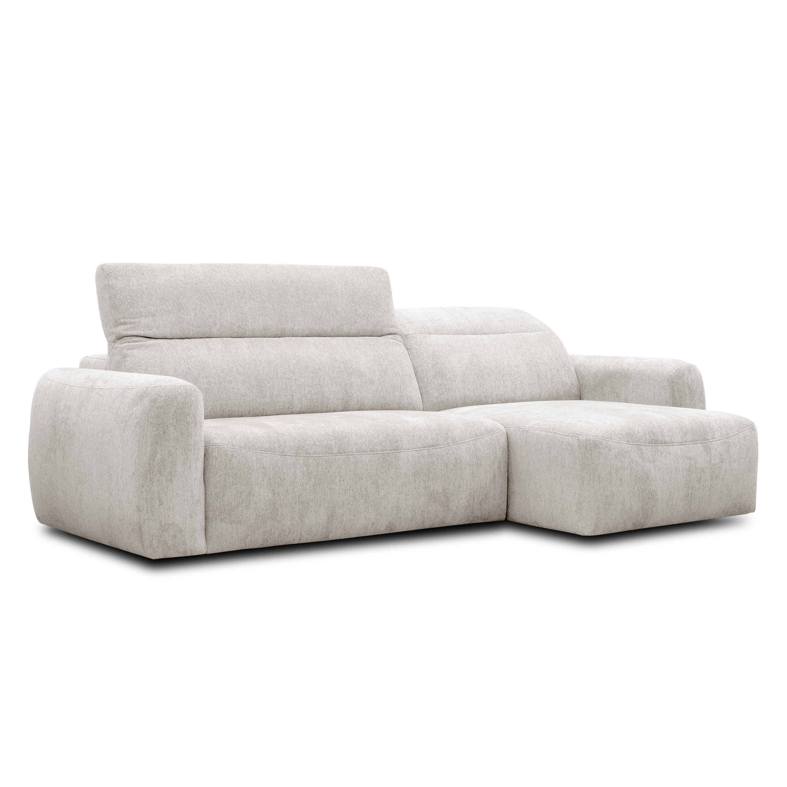 Wozimo Ecksofa Ecru 272x81x159 cm