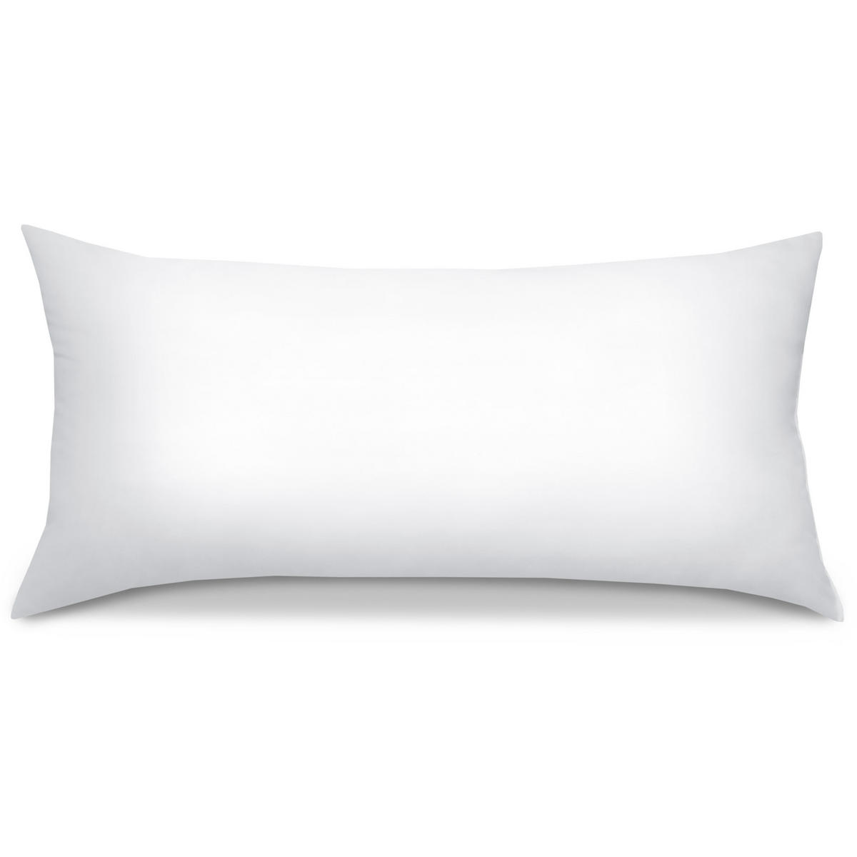 KOPFKISSEN BeauNuit UK 40/80cm 2tlg - Weiß, Textil (40/80cm) - Beautissu 