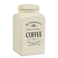 KAFFEEDOSE Mrs. Winterbottom's - Beige, Keramik (11/21cm) - BUTLERS