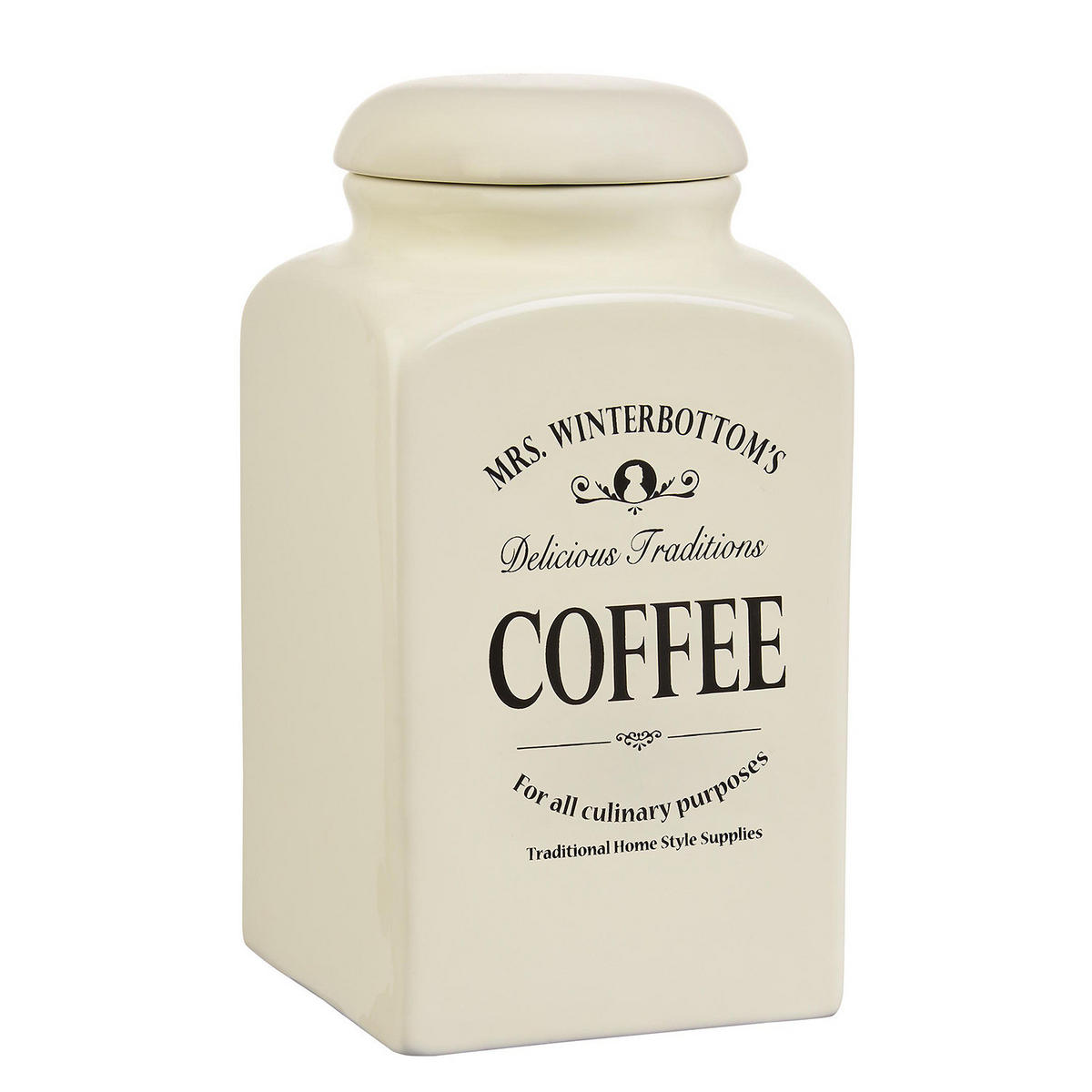 KAFFEEDOSE Mrs. Winterbottom's - Beige, Keramik (11/21cm) - BUTLERS