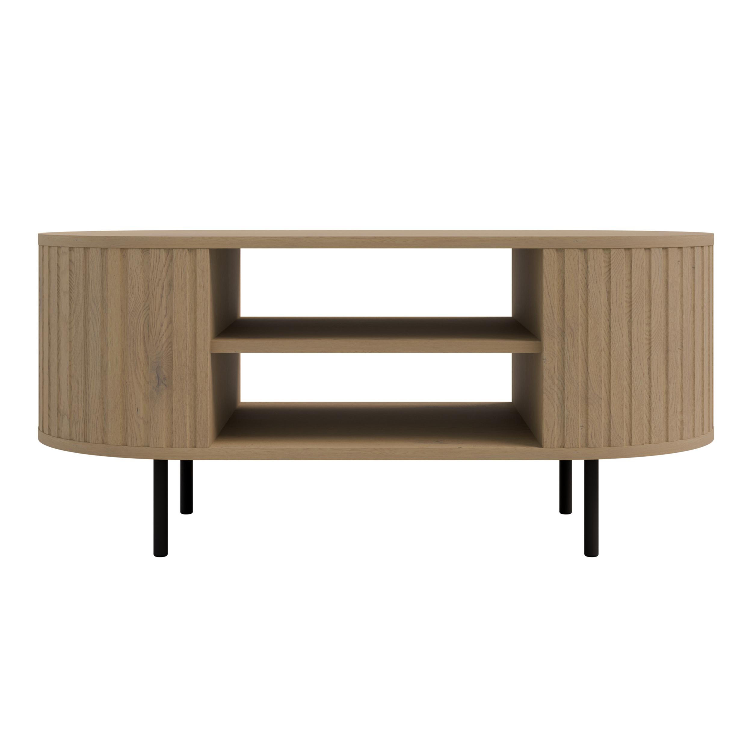 AX Living Couchtisch Eiche 100x52x45 cm