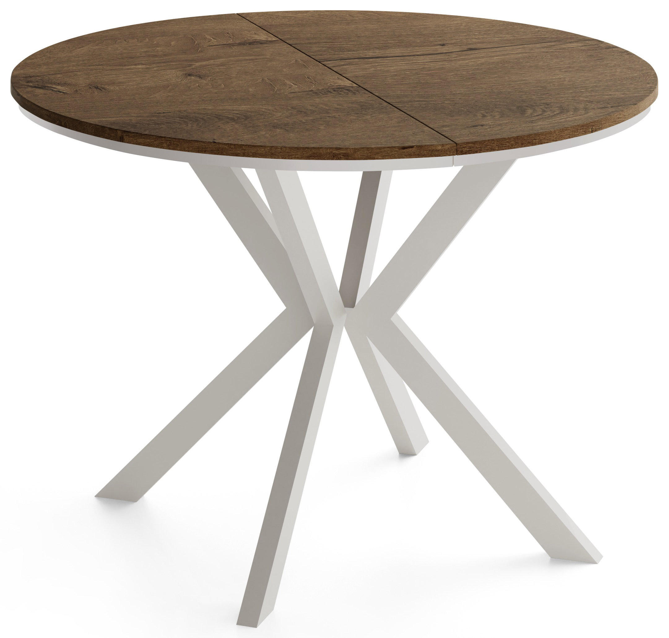 WFL Group Esstisch Alteiche 130x76x90 cm