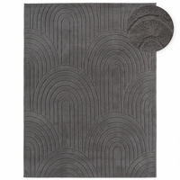 HOCHFLORTEPPICH 240/340 cm Tokio 471 - Anthrazit, Textil (240/340cm) - Paco Home