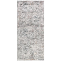 TEPPICHLÄUFER VALLEY hellgrau vintage 100/300 cm - Hellgrau, Textil (100/300cm) - Tapiso