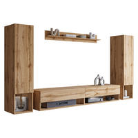 WOHNWAND Amadeo II - Eiche Wotan, Holzwerkstoff (30/130/33cm) - MIRJAN24