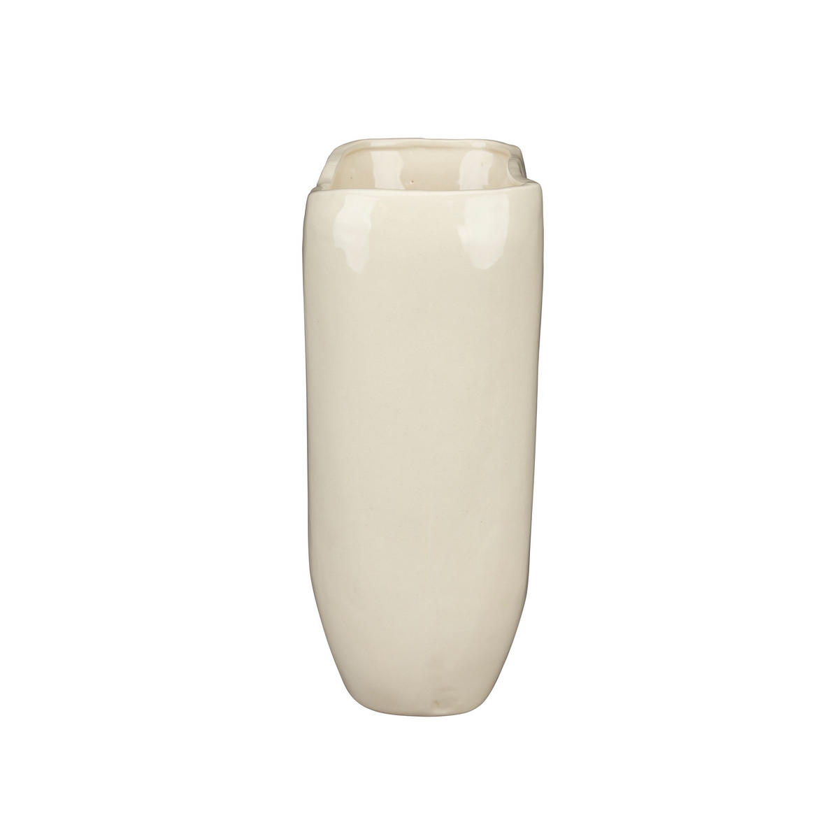 VASE Edna 24 cm Beige - Beige, Keramik (24cm) - Dutchbone