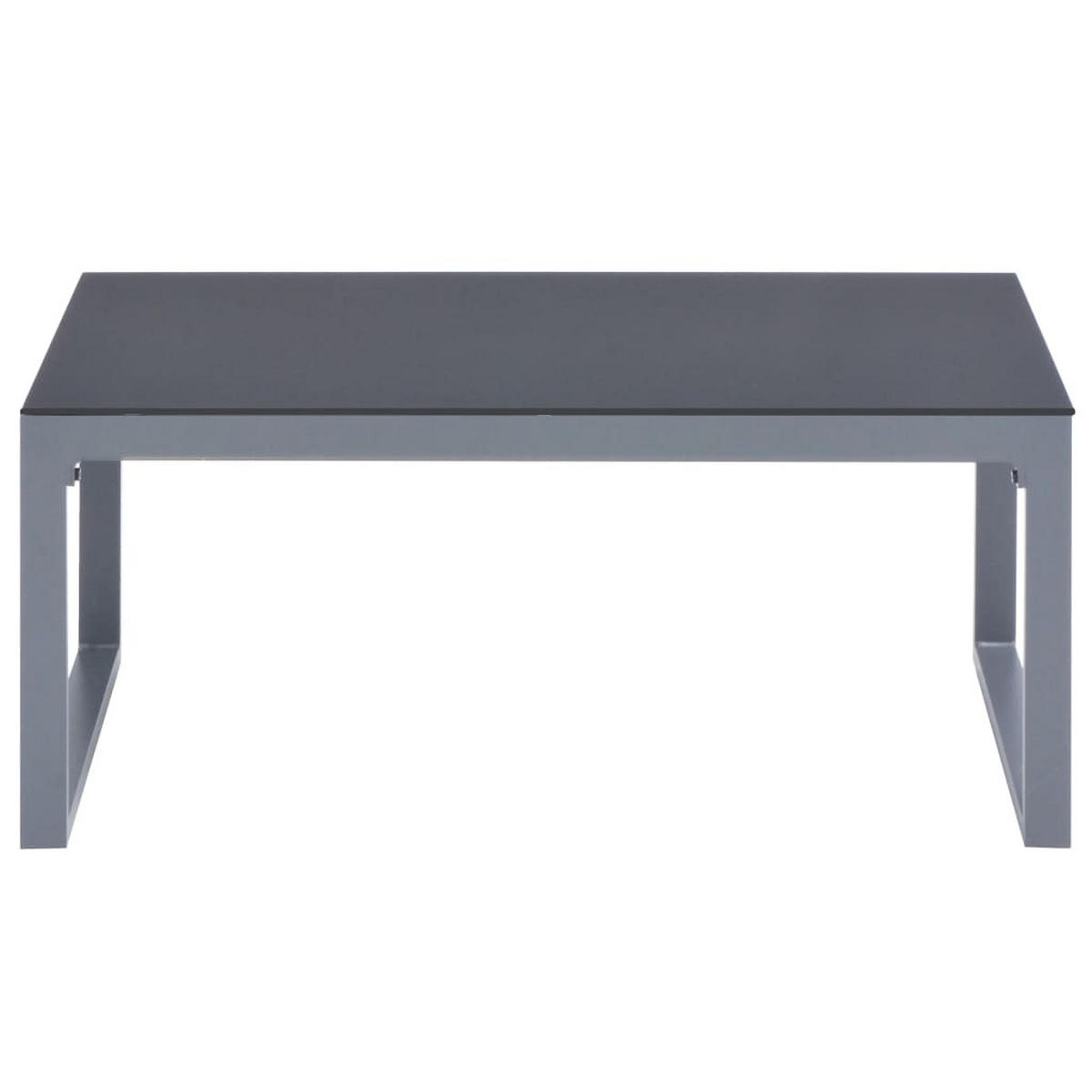 COUCHTISCH 90x50x40 cm Aluminium - Grau, Metall (50/1/40cm) - furnicato