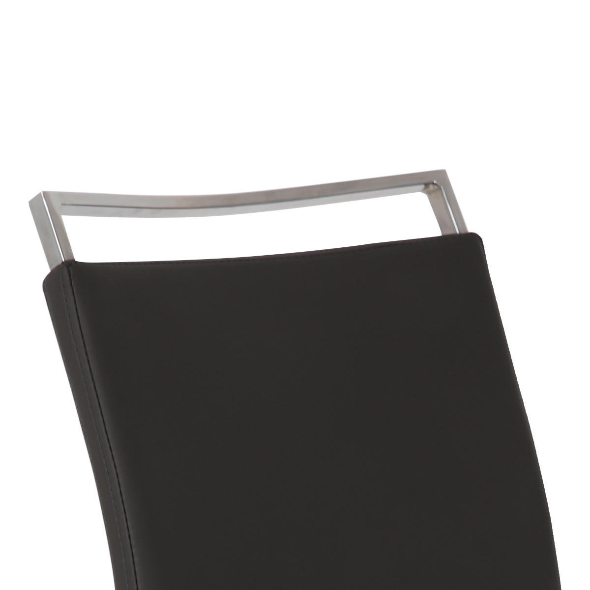 SCHWINGSTUHL JUDY Kunstleder 2er Set Schwarz - Schwarz, Textil (43/99/49cm) - SVITA