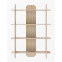 REGAL Livio Eichenholzoptik 107 cm - Beige, Holzwerkstoff (107.2/149.4/28cm) - Selsey