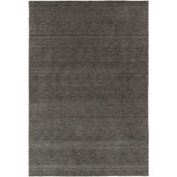 TEPPICH Wollteppich Jamal Grau - Grau, Textil (300/1cm) - KUNSTLOFT