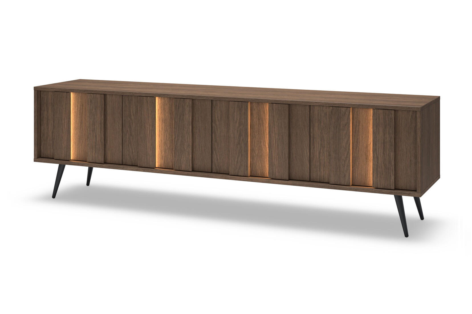 Emporius Tv-Schrank Eiche 183x54x40 cm
