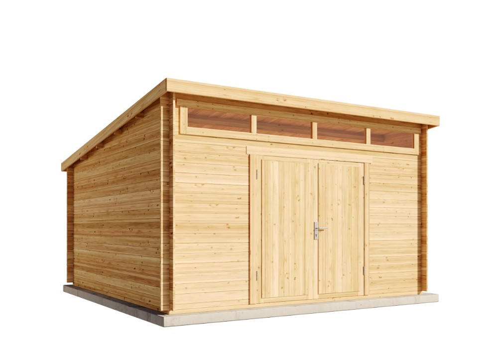 Alpholz Gerätehaus Pinien 420x251x440 cm