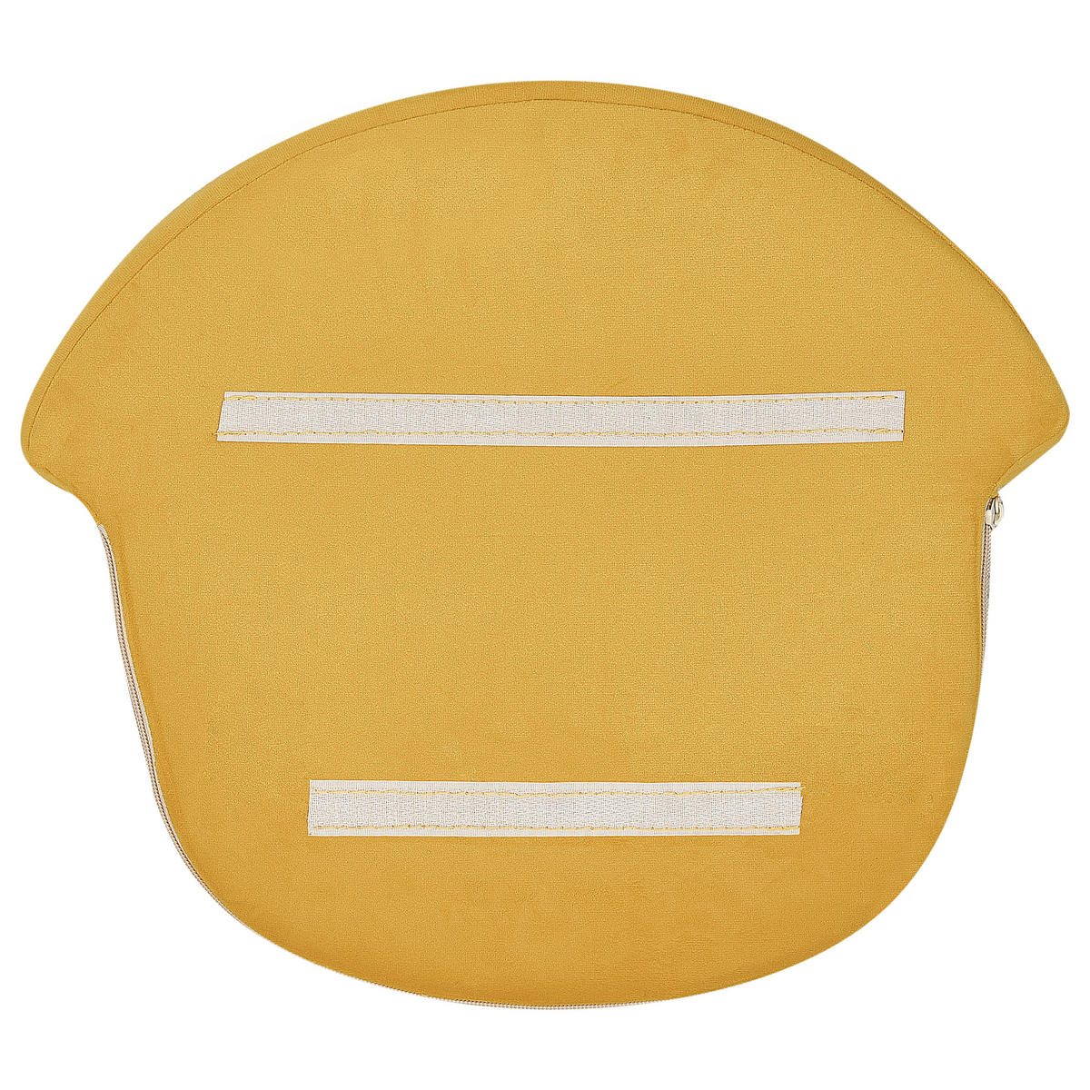 KINDERSESSEL Senfgelb Vega - Gelb/Schwarz, Textil (50/47/44cm) - Beliani