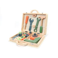 HOLZSPIELZEUG WERKZEUGKOFFER 22,5/29,5/6 cm - Multicolor, Holz (29.5/22.5cm)